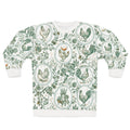 Botanical Coop Toile Vintage Farmhouse Sweatshirt