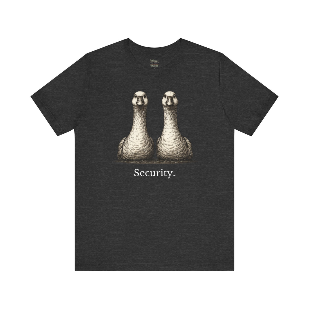Security Geese Graphic Short Sleeve Tee