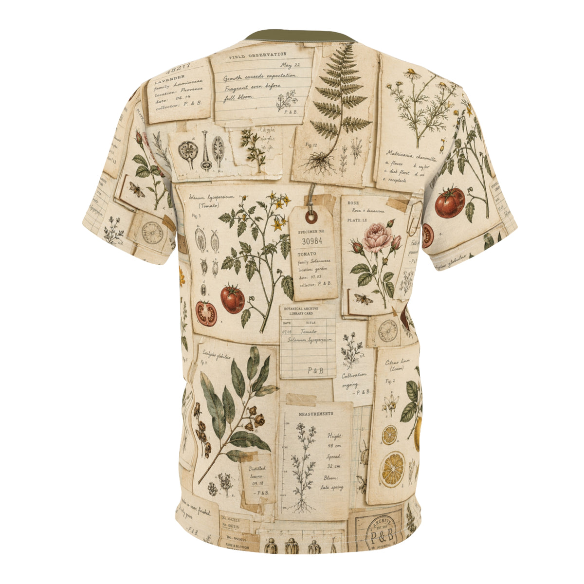 Vintage Botanical Studies Herbarium Tee