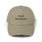 Head Gardener Distressed Cap