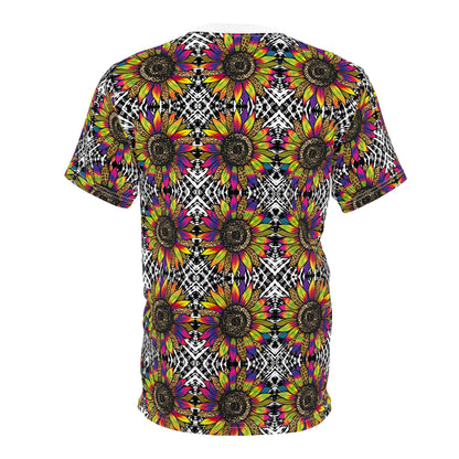 Psychedelic Sunflower Unisex T-Shirt