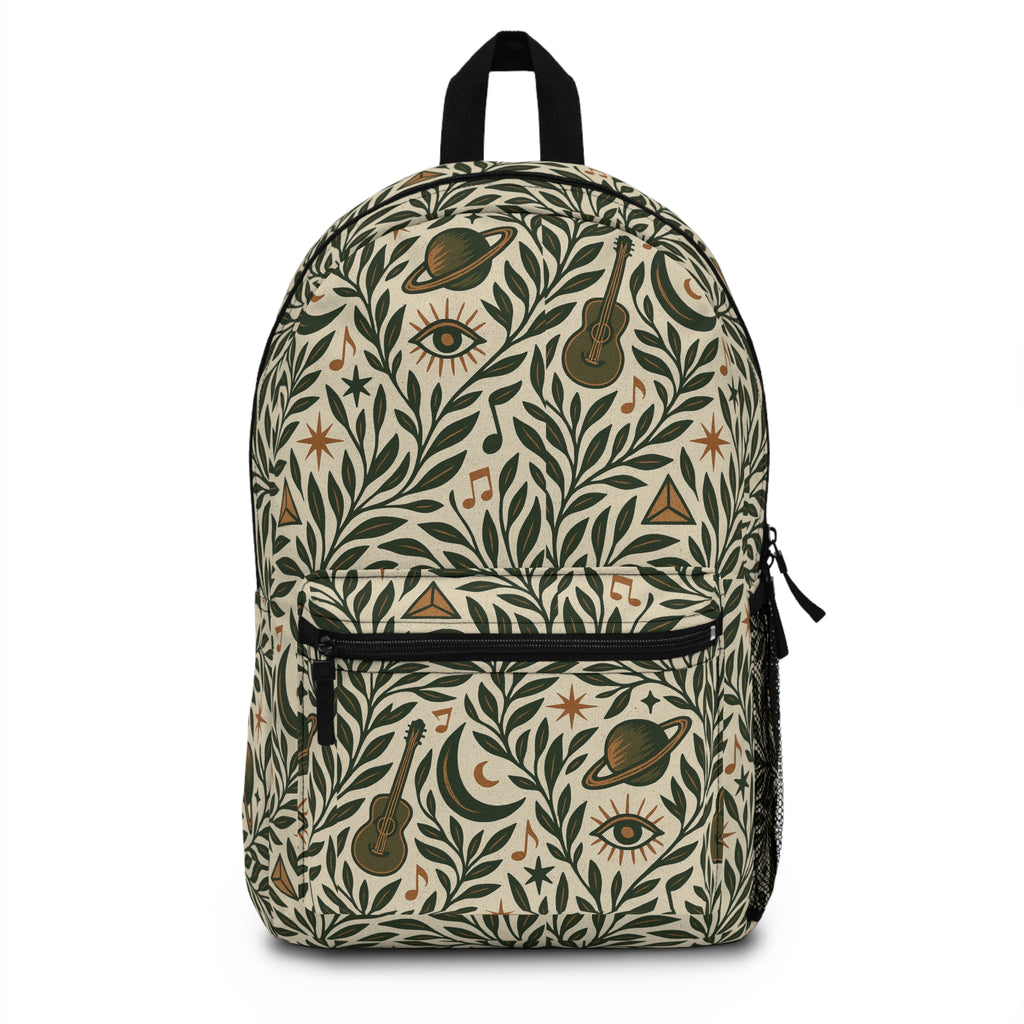 Mystic Groove Backpack: Where Nature Meets the Cosmos
