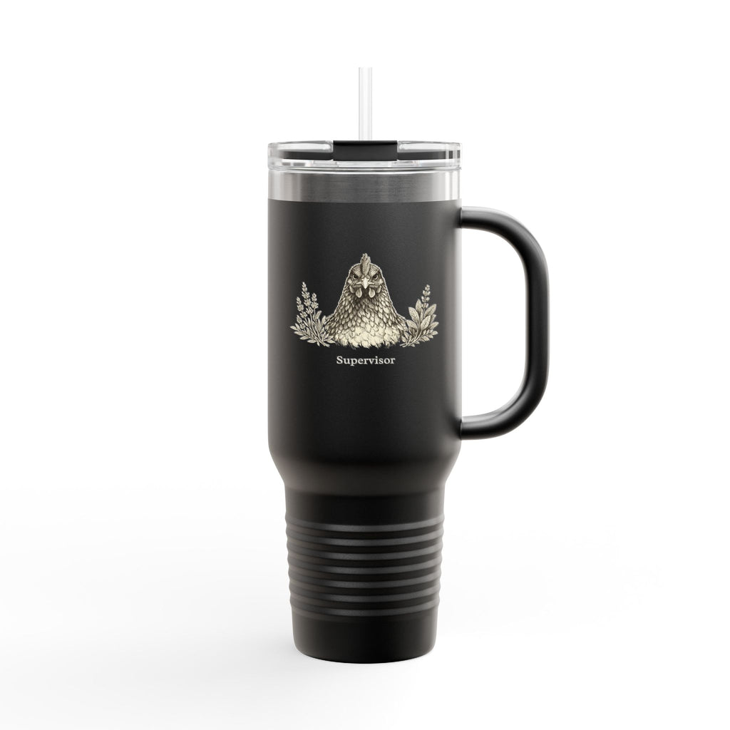 Chicken and Herb Supervisor Insulated Travel Tumbler