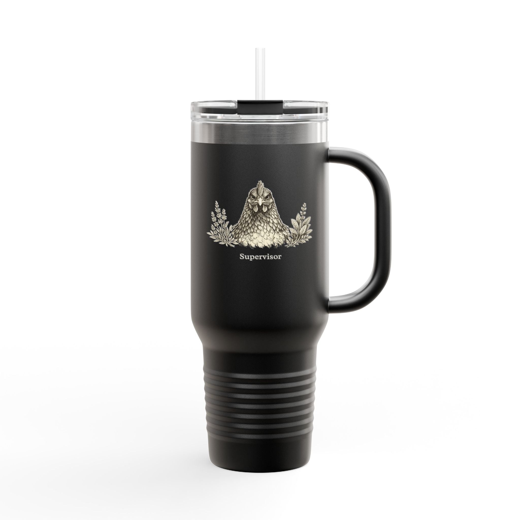 Chicken and Herb Supervisor Insulated Travel Tumbler