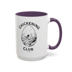Chickening Club Ceramic Accent Mug: Your Morning Ritual, Elevated