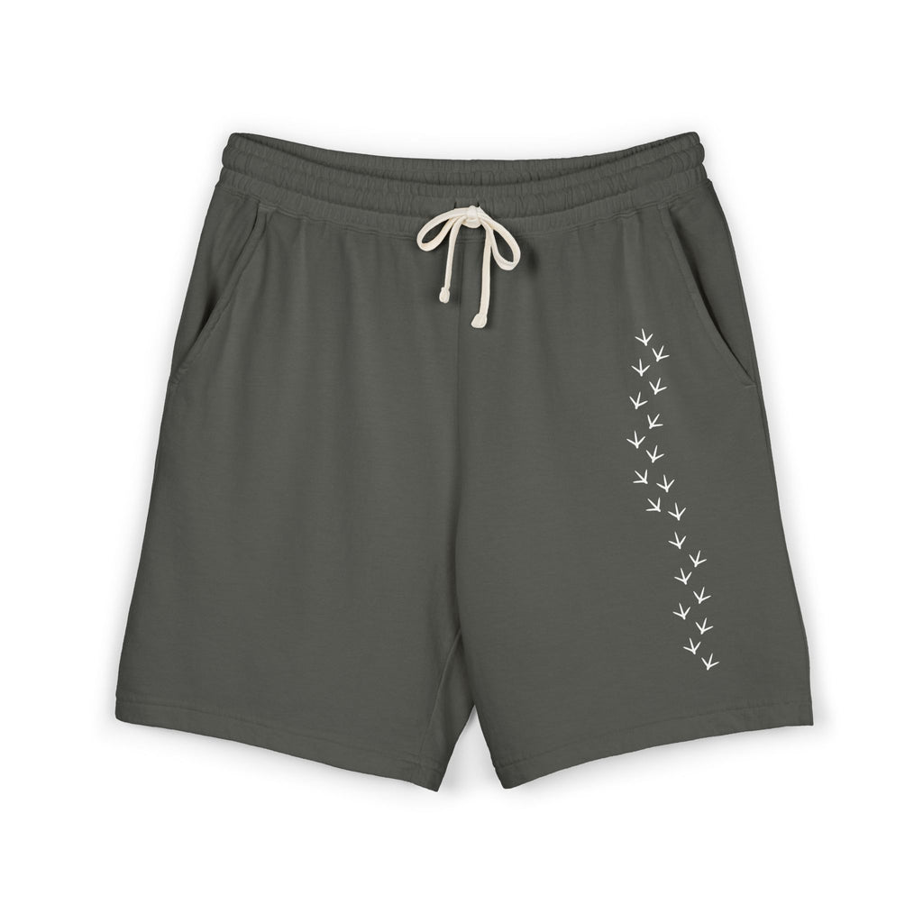Chicken Footprint Strut Shorts for Free-Range Living