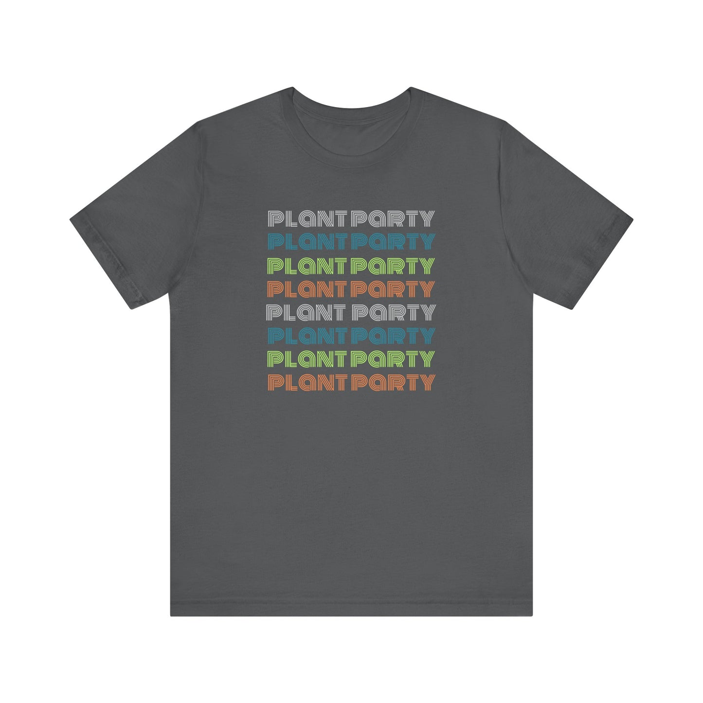 Get Your Grow On: Plant Party Retro Unisex Short Sleeve Tee