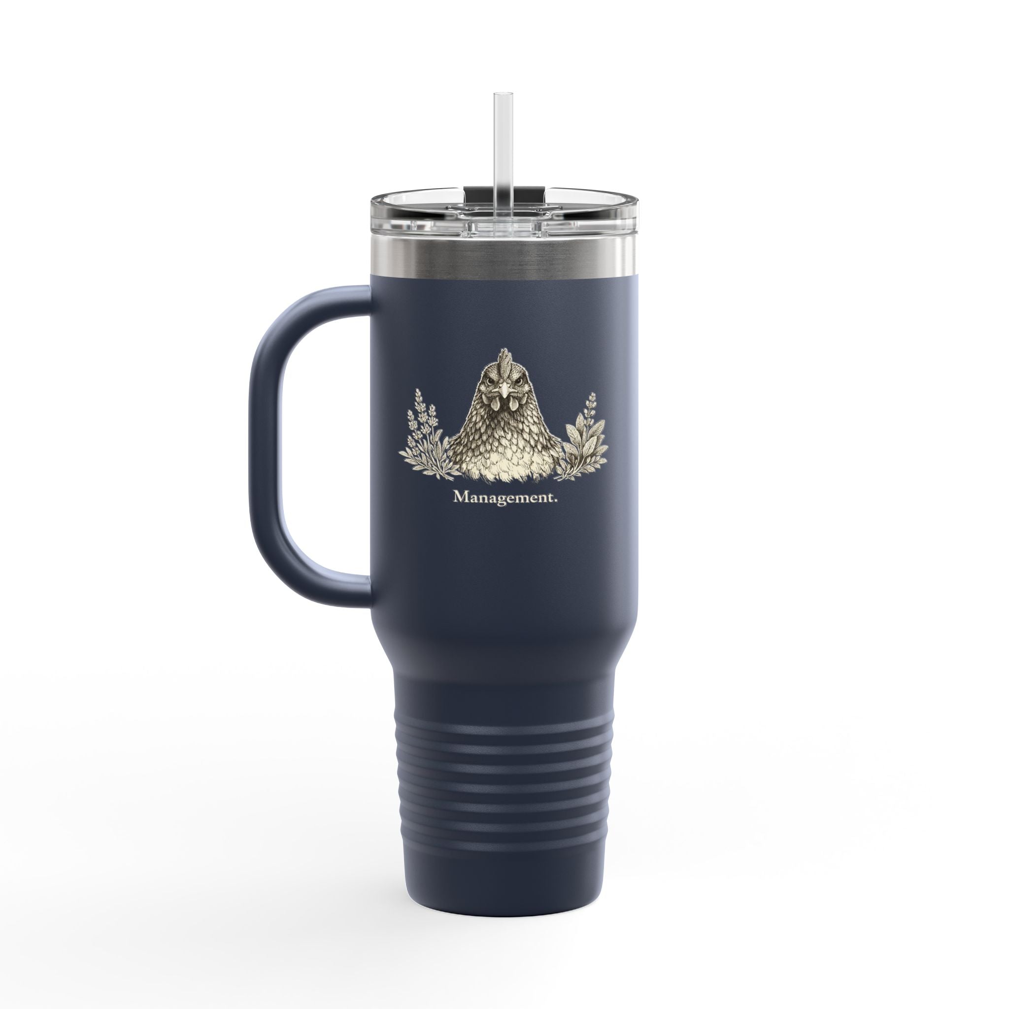 Chicken and Herb Supervisor Insulated Travel Tumbler
