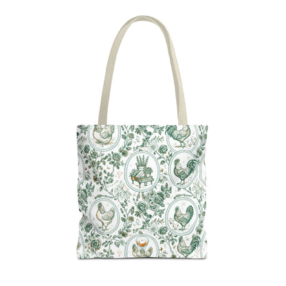 Botanical Coop Toile Tote Bag