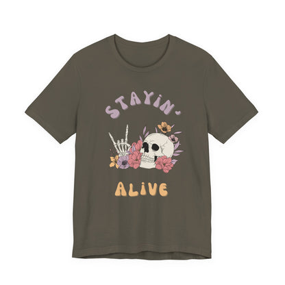 Stayin' Alive Short Sleeve Tee