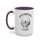 Chickening Club Ceramic Accent Mug: Your Morning Ritual, Elevated