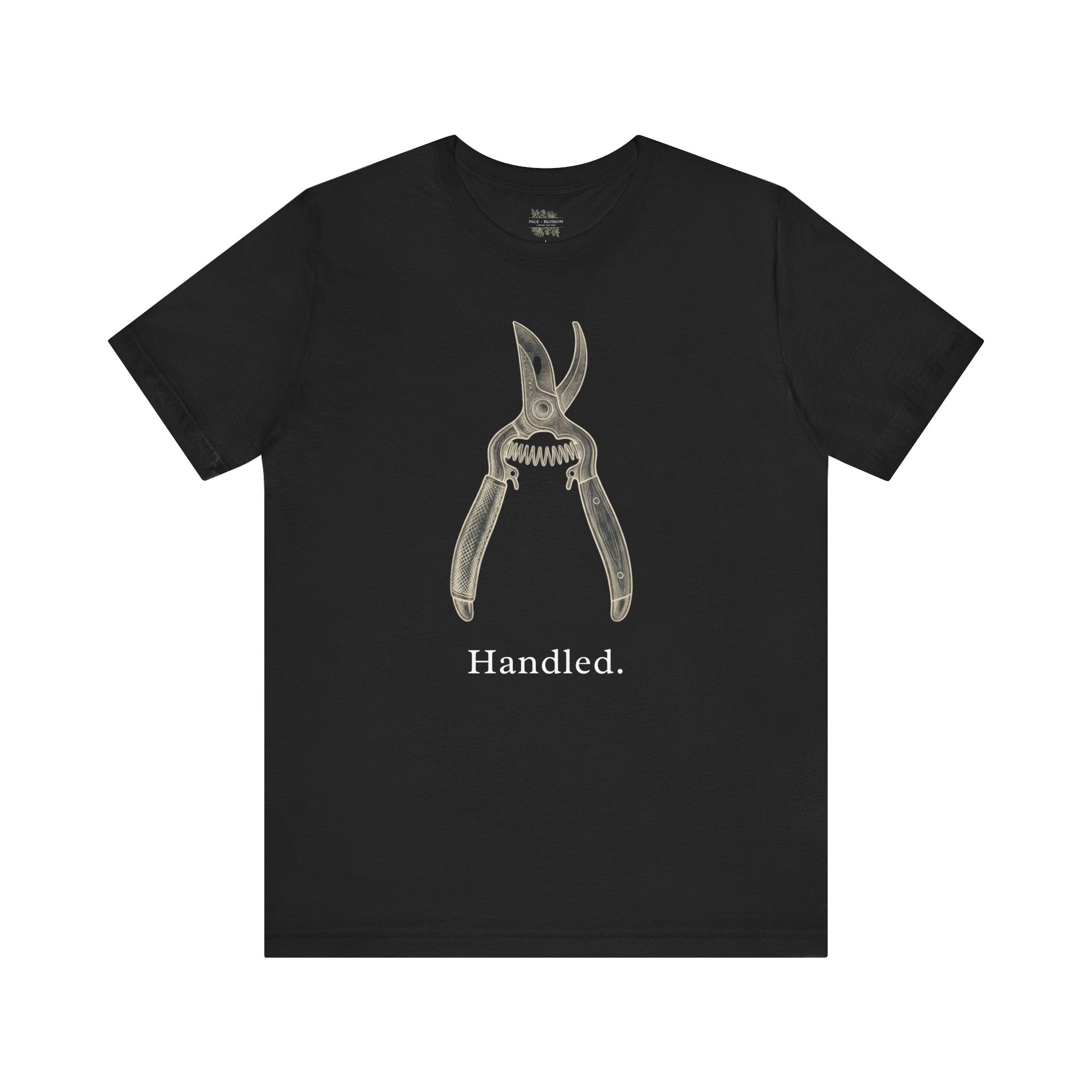 Handled Shears Vintage Graphic Short Sleeve Tee