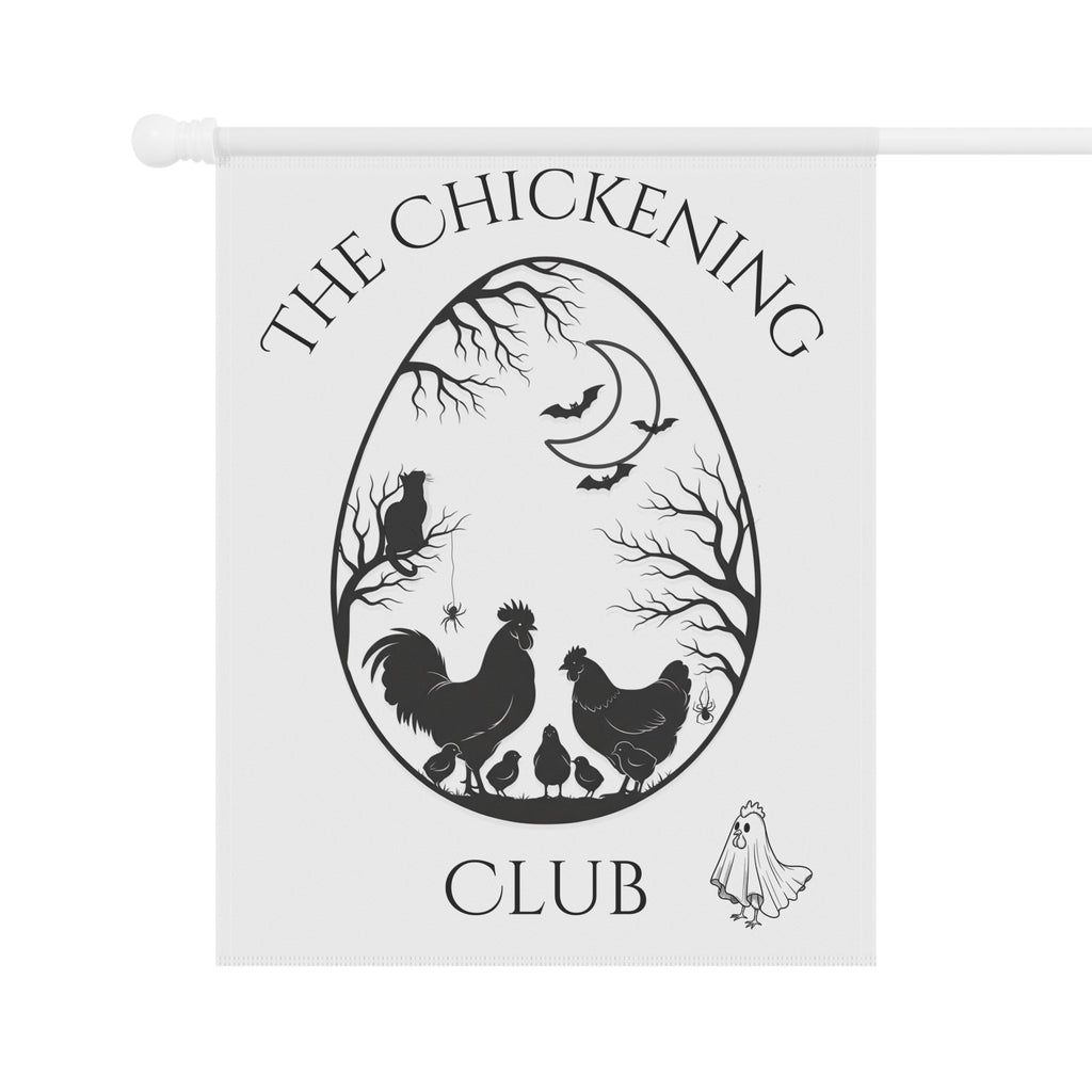 The Chickening Garden Banner: Halloween Edition