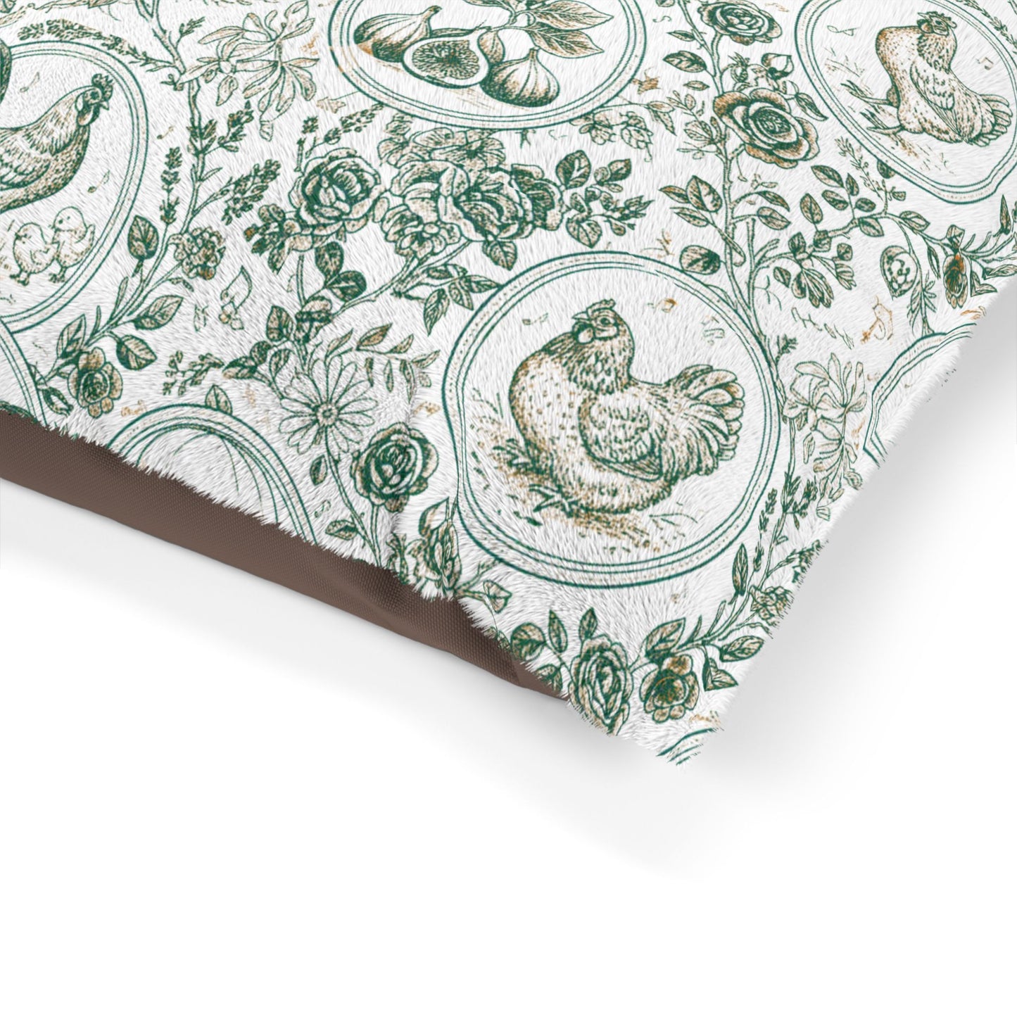 Botanical Coop Toile Pet Bed Lounger