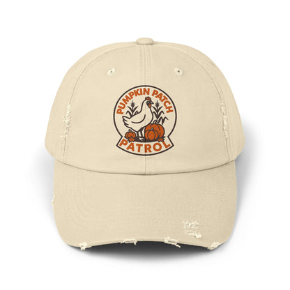 Pumpkin Patch Patrol Distressed Cap