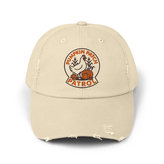 Pumpkin Patch Patrol Distressed Cap