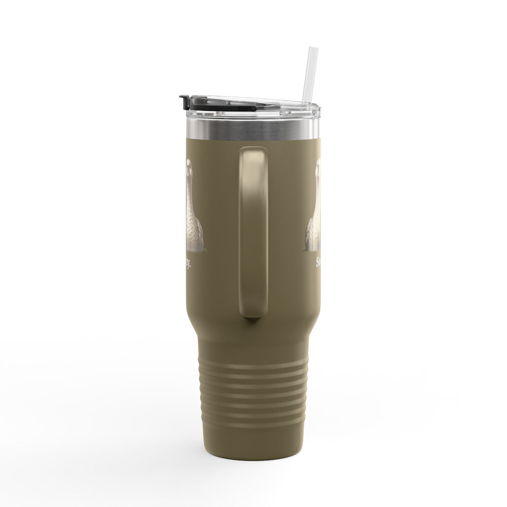 Security Geese Insulated Travel Mug