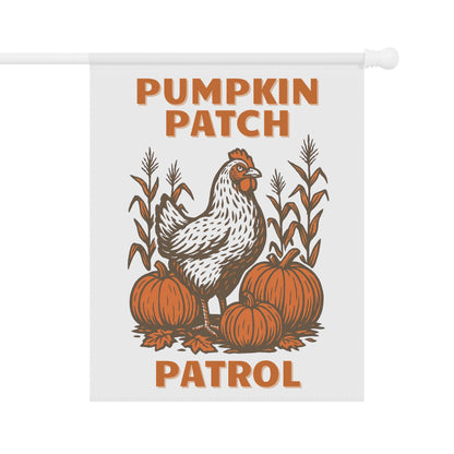 Pumpkin Patch Patrol Garden Banner