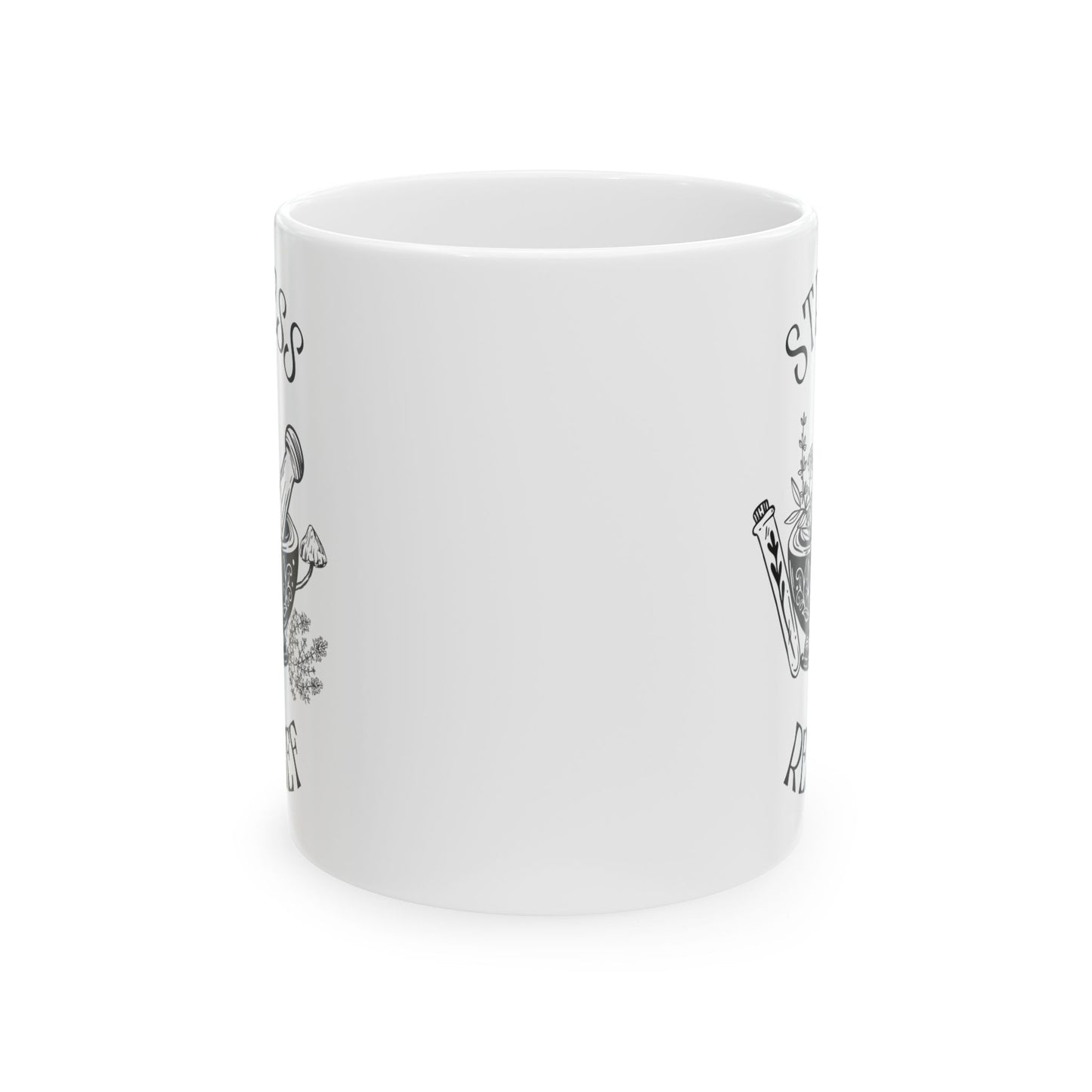 Stress Relief Ceramic Mug, (11oz, 15oz)