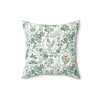 Botanical Coop Toile Accent Pillow