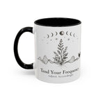 Tend Your Frequency: Adjust Accordingly Ceramic Accent Mug