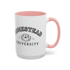 Homestead University Crest Accent Mug
