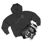 Chickening Club Winter Wonderland Snow Globe Zip Hoodie