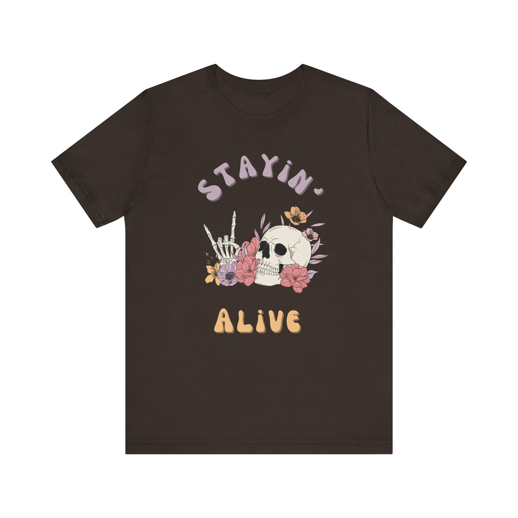 Stayin' Alive Unisex Jersey Short Sleeve Tee
