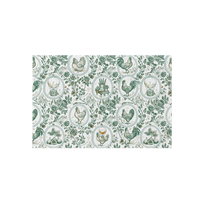 Botanical Coop Toile Outdoor Rug