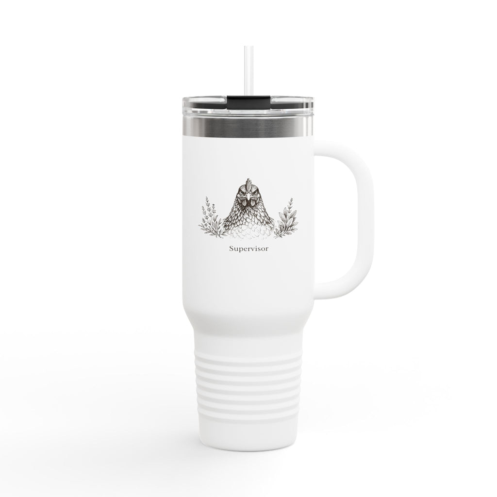Chicken and Herb Supervisor Insulated Travel Tumbler