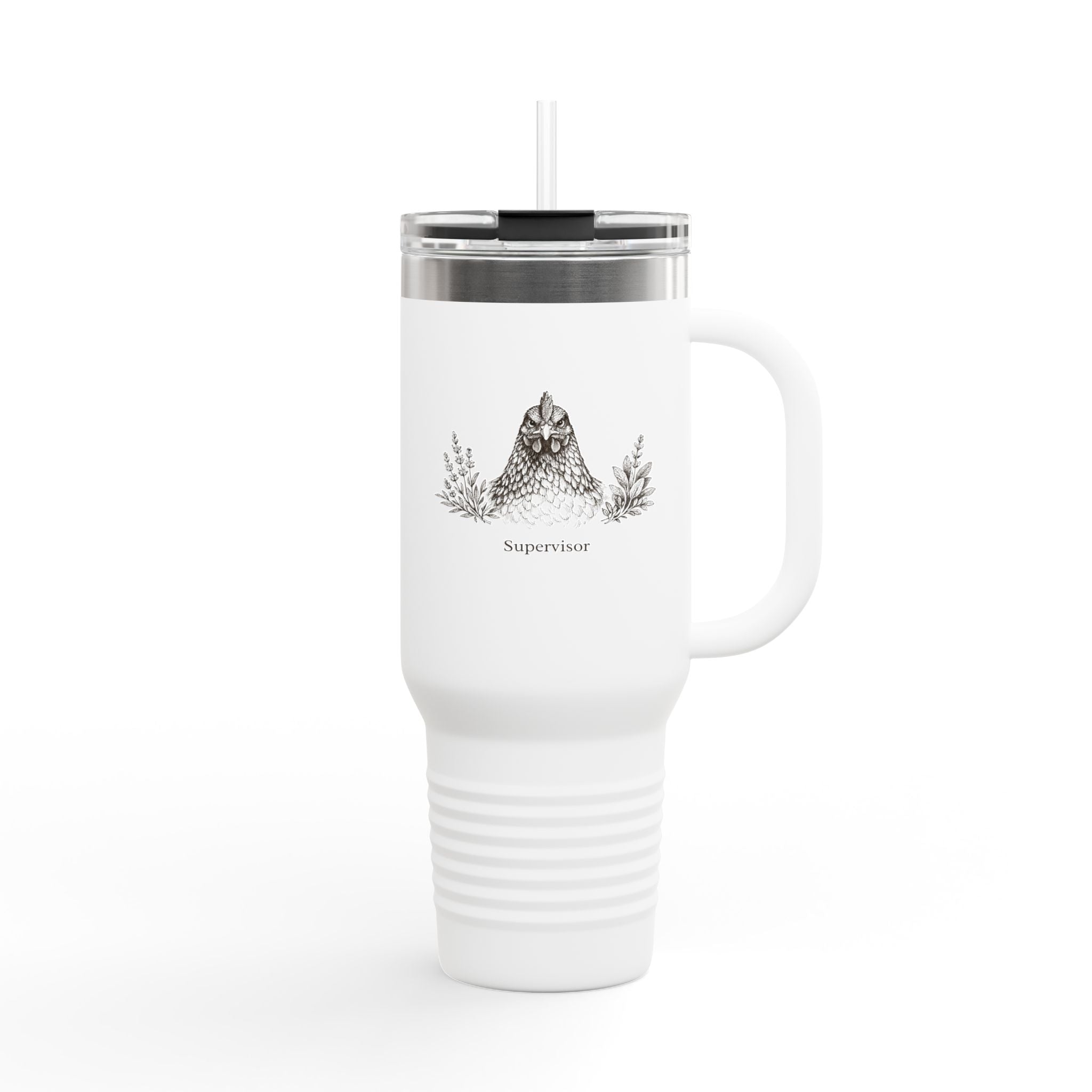 Chicken and Herb Supervisor Insulated Travel Tumbler