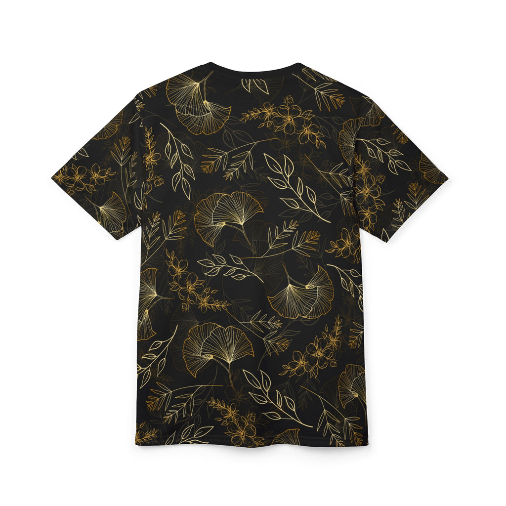 Golden Foliage Garden Style Unisex T-shirt
