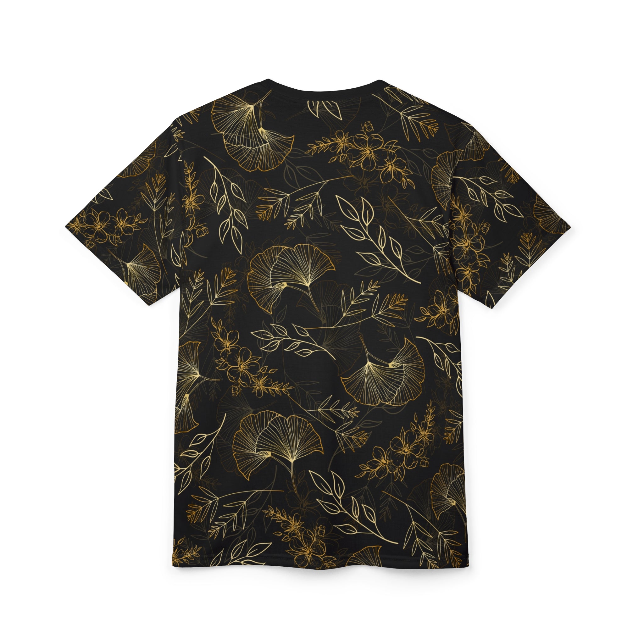 Golden Foliage Garden Style Unisex T-shirt