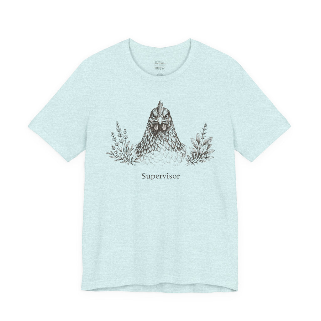 Chicken and Herb Supervisor Graphic Short Sleeve Tee
