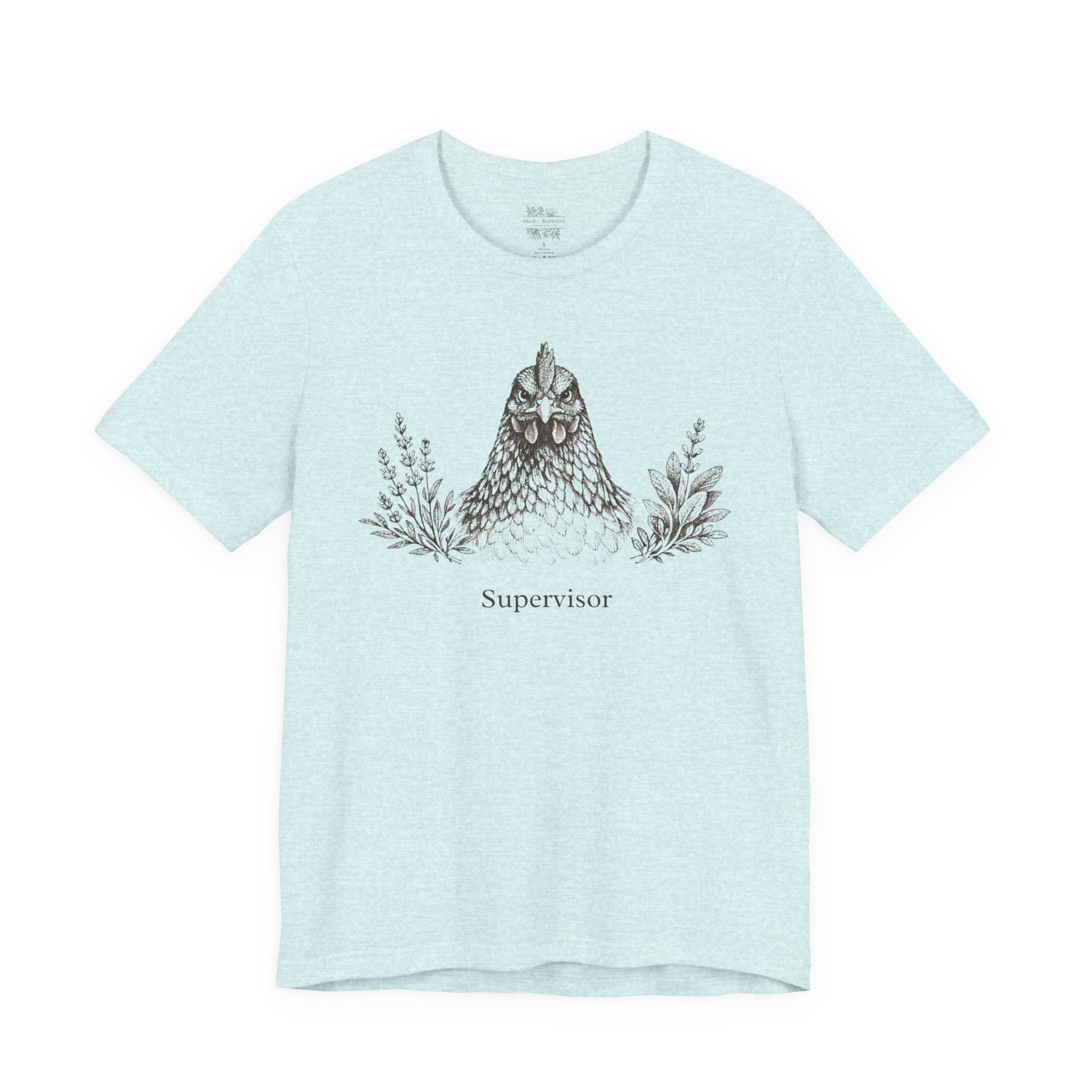 Chicken and Herb Supervisor Graphic Short Sleeve Tee