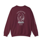 Chickening Club Winter Wonderland Snow Globe Crewneck Sweatshirt