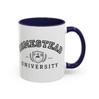 Homestead University Crest Accent Mug