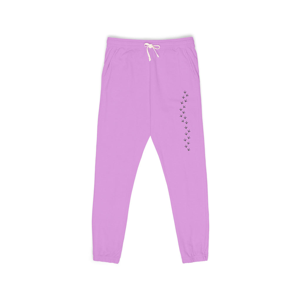 Chicken Footprint Fleece Sweatpants