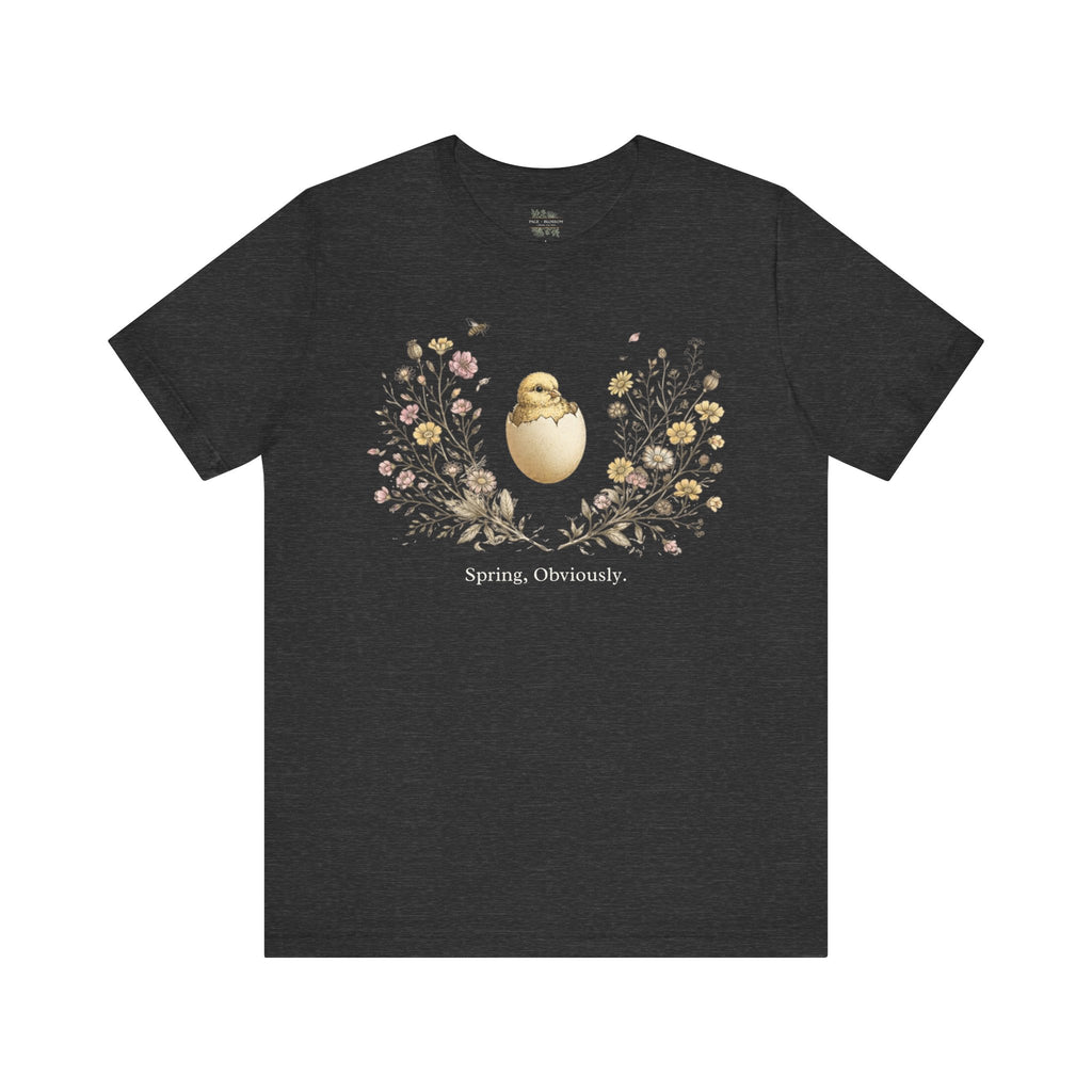 Spring Obviously Botanical Cracked Egg Graphic Tee