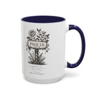PAGE LN Vintage Floral Accent Mug