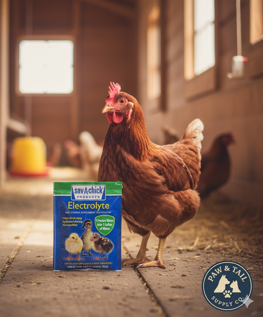 Sav-A-Chick Poultry Vitamins & Electrolytes 20 Pack Bird Supplement