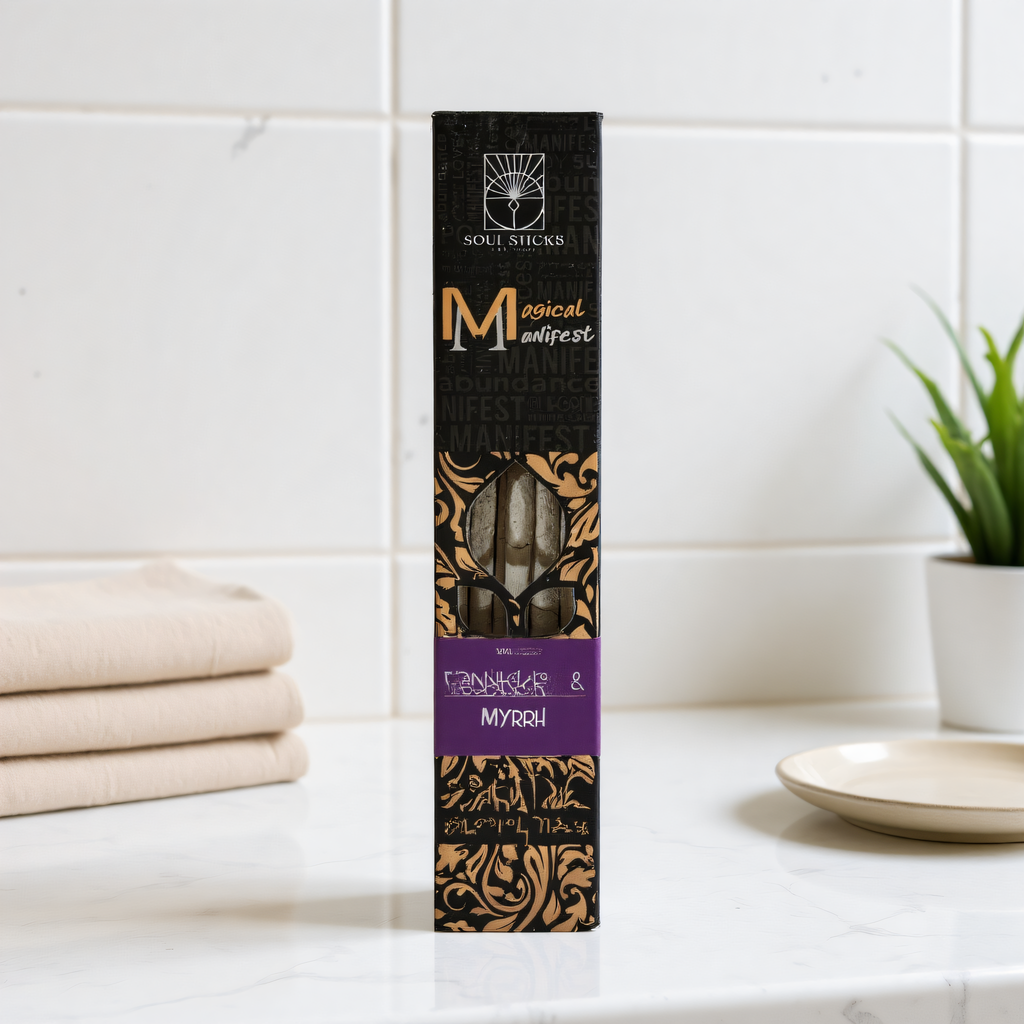 Magical Manifest Incense Sticks — Opportunity Frankincense & Myrrh
