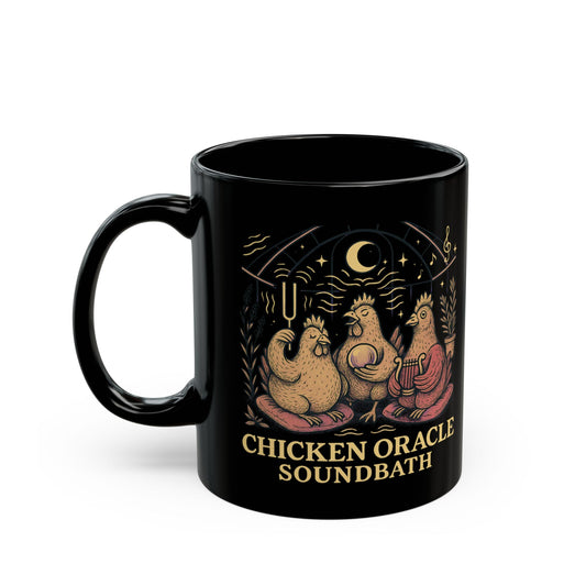 Chicken Oracle  Soundbath Mug Sip Into the Spirit Realm