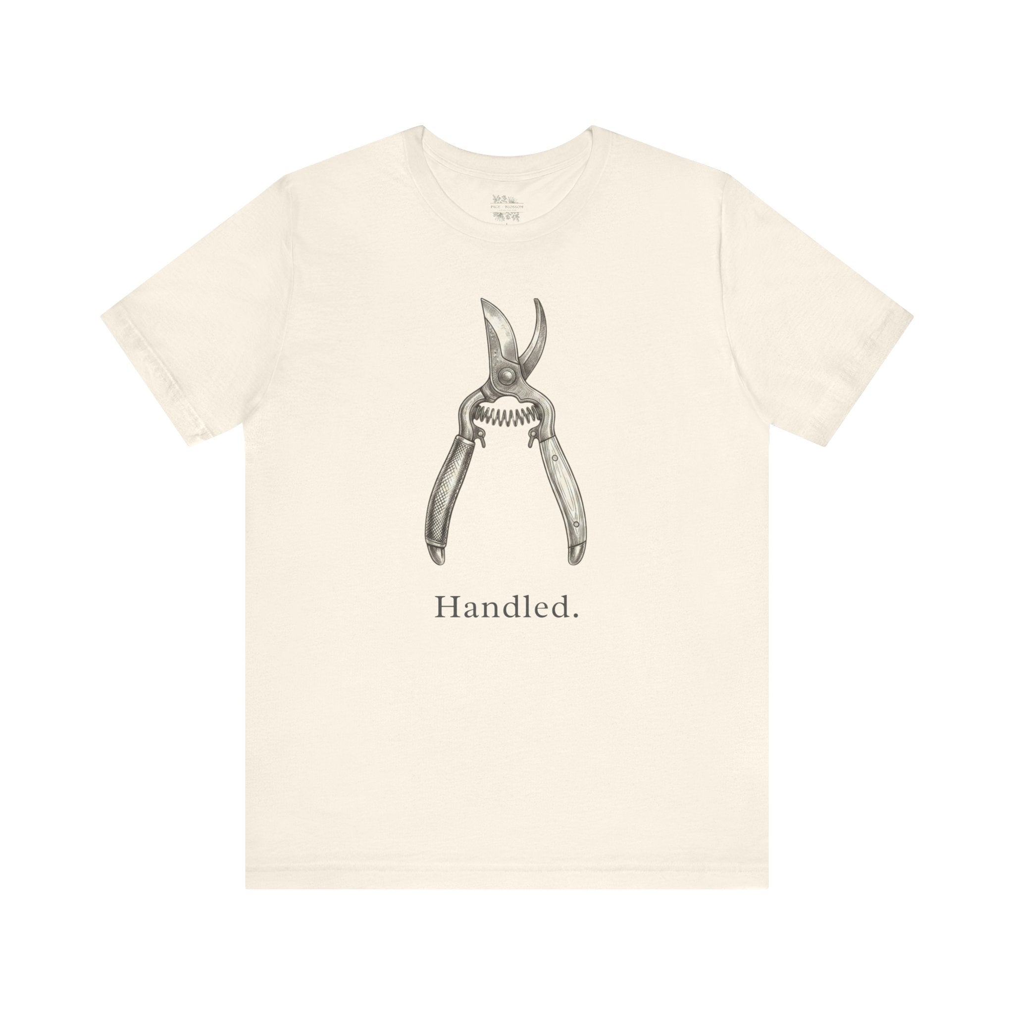 Handled Shears Vintage Graphic Short Sleeve Tee
