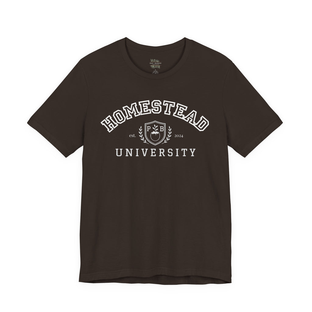 Homestead University Vintage Crest Tee