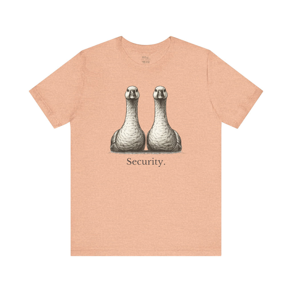 Security Geese Graphic Short Sleeve Tee