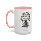 PAGE LN Vintage Floral Accent Mug