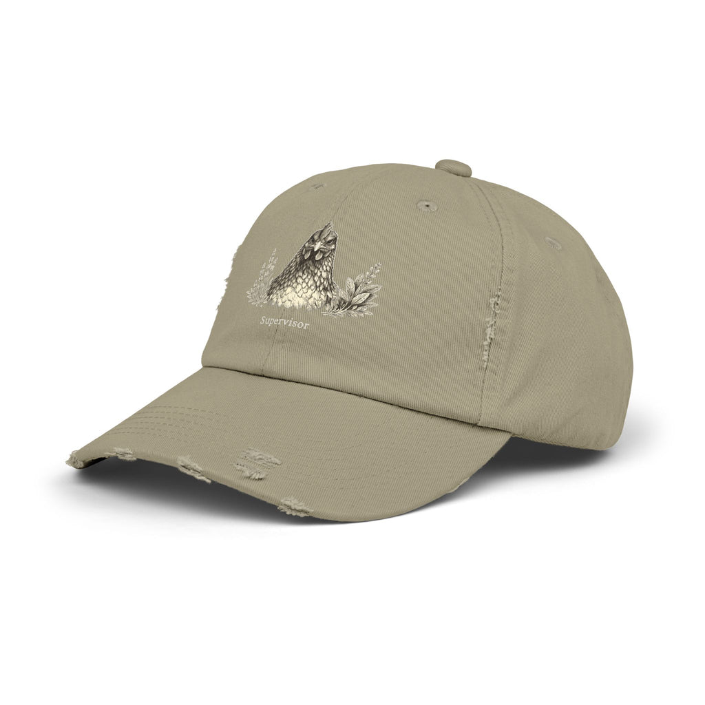 Chicken and Herb Supervisoer Distressed Cap