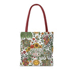 Sunny Anatomical Floral Fantasy Garden Eco Shopper Tote Bag