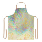 Marble Iridescent Gold Vein Kitchen Apron